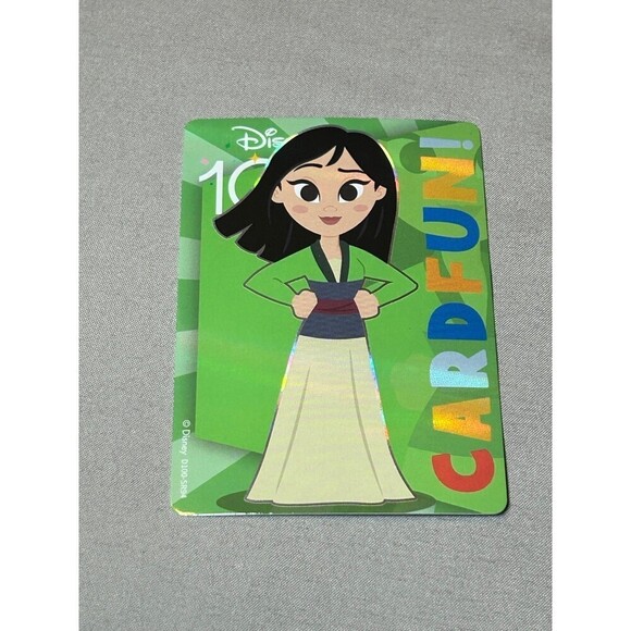 Disney 100 Card Fun Mulan Base Japanese Trading Card - Picture 1 of 2